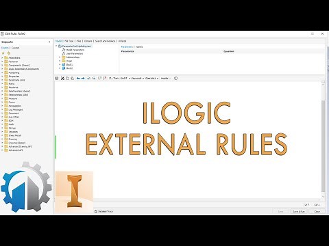 iLogic - Get Started With External Rules
