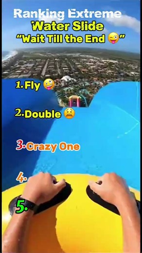 Ranking Extreme Water Slide Ever 🛝