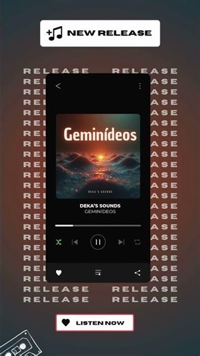 ✨ “Geminídeos” – Preview Out Now! 👉 Just search “Geminídeos – Deka’s Sounds” on your favorite music