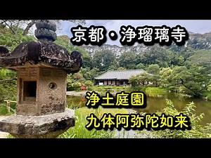 【京都・浄瑠璃寺】浄土庭園と九体阿弥陀如来｜静寂に包まれた古刹を歩く／寺社巡り