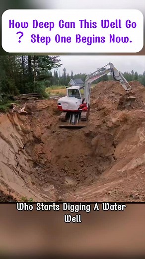 142K views · 867 reactions | How Deep Gan This Well Go? Step One Begins Now #machinery #machine #excavator #power #Amazing | casyelsaon | Facebook