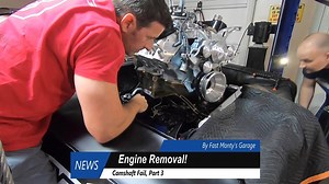 Pontiac V8 Rebuild, Part 3 Engine Pulling Time!