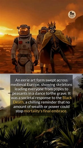 The Dance of Death was a medieval art form reminding everyone that mortality comes for us all. #history #medieval #arthistory | Ancient Blog