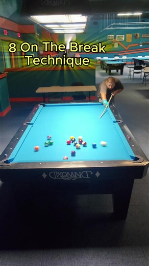 8 On The Break Billiards Pool technique How To #8ballpool #billiards #8ballbilliards #billiards #8onthebreak #504billiards #how