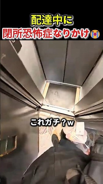 配達来たら寿命削られるところでした