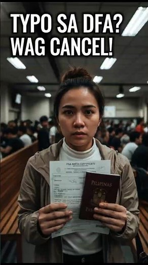 MALI ANG TYPO SA DFA? WAG I-CANCEL! (Passport Correction Hack)