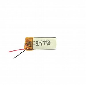 [Hot Item] Manufacturer Lipo Battery 331619 3.7V 90mAh Rechargeable Polymer Battery