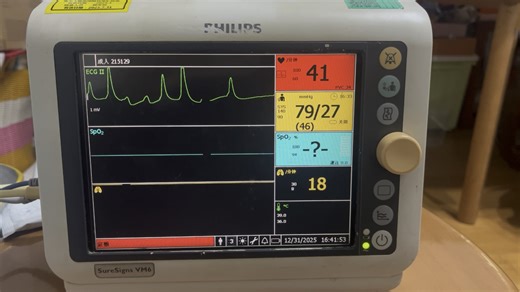 飞利浦VM6心电监护仪测试
