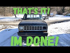 $500 FORD Ranger pushes me over the Edge!! (it drives... sorta) 1988 Ranger Pt.2