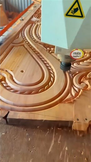 Automated Woodworking: A CNC Router 2D Milling Woods.