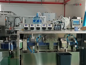 Good Quality Ffs Machine 5 Heads 10ml Plastic Ampoule Liquid Fill Seal Machine for Oral Liquid