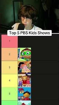 Top 5 PBS kids shows #tierlist #top5 #pbskids