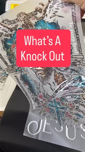 Todd McCormick on Instagram: "🖤 What is a “Punch Out” in DTF Printing? 🖤 Ever notice designs where the black color isn’t actually ink, but instead the shirt itself showing through? That’s called a “knockout” (or punch out) design. 👉 Instead of printing a heavy block of black ink, we “punch out” the black areas in the artwork so the garment color becomes part of the design. ✨ Why this matters: • Creates a lighter, softer feel on the shirt (no heavy ink layer). • Lets the f