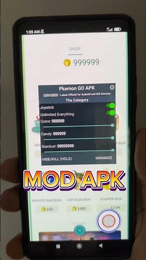 Pokemon GO MOD APK (Spoofer, Joystick, Teleport, Auto Walk, GPS)