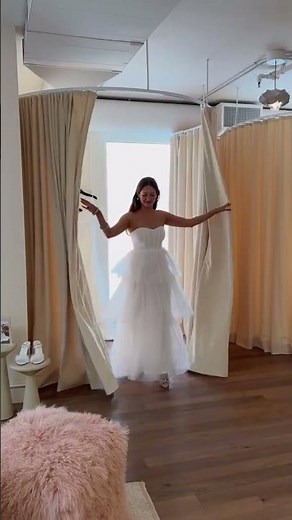 Lulus Bridal Boutique Try On