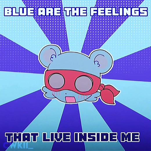 Blue Animation Art Process | Happy Tree Friends