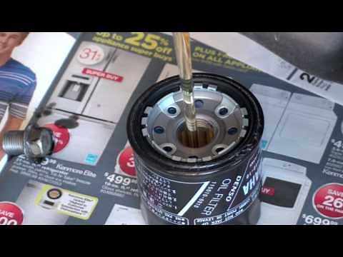 Changing Oil on a Yamaha V-Star 1100