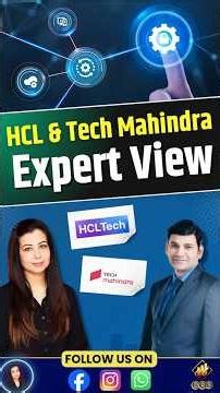 IT sector stocks HCL & Tech Mahindra, fresh call target and stop loss by Dr Ravi Singh #stockmarket