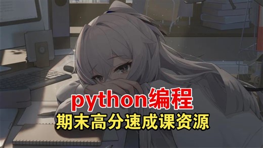 【python编程】期末高分速成课资源
