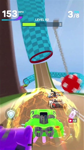 🏁 Car Race Gameplay – Clean Overtakes & Big WIN! 🏆🔥 #Shorts