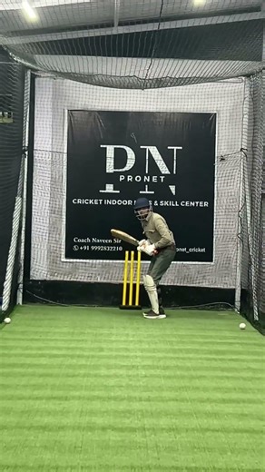 Gurgaon /Delhi Pronet cricket indoor nets leather ball bowling machine #cricket