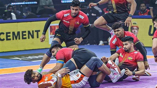 Puneri Paltan Vs Bengaluru Bulls, Pro Kabaddi League 2025 PKL 12 Match 2: Pune Win First-Ever Tie-Breaker - Watch Highlights | Outlook India