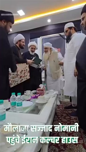 This is a significant development for Sunni and Shia communities in India. Moulana Khalil-ur-Rahman Sajjad Nomani, a prominent Deobandi scholar and son of the late Moulana Manzur Nomani (r.a.), visited leading Shia scholars in Delhi to show support for the Shia community amid the Iran-Israel war.Remember who this man is. He is not an ordinary Deobandi living in the West; he is one of India's foremost scholars. Additionally, his father, Moulana Manzur, was a renowned debater and scholar of the De