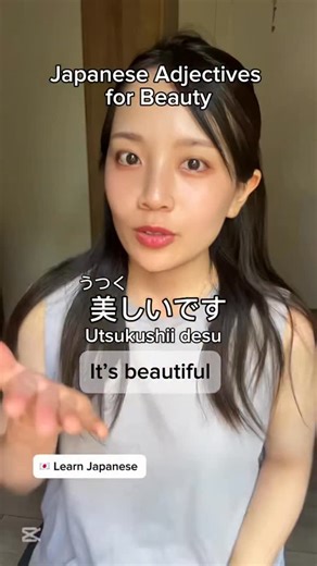 Nihongodeasobou on Instagram: "Want to compliment someone or something in Japanese? 🇯🇵 Here are 8 useful adjectives to express beauty, charm, and elegance. Each one has a slightly different nuance — from “beautiful” and “cute” to “graceful” or “stylish.” Learning how to choose the right word will make your Japanese sound more natural and expressive. Which one is your favorite? Comment below You can review these adjectives anytime with Onigiri Anki, my Japanese flashcard app for learners 🍙 #ja