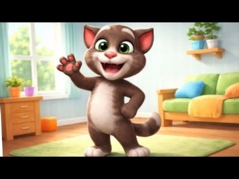 "TALKING TOM CAT" Gen -Z Reggae Vibes /composed by ‪@atebeevs‬ Ai Generated Music
