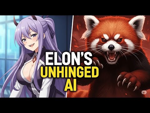 Elon Musk’s New AI Is a Horny Anime Girl and a Homicidal Panda