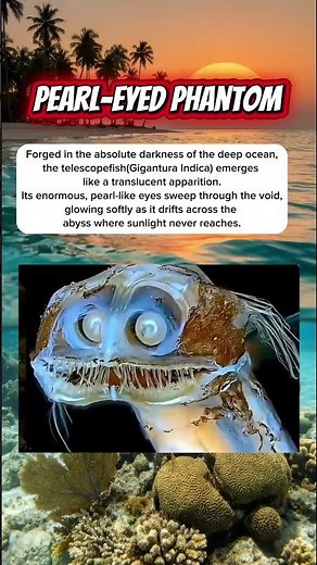 The Ghost Fish with Pearl-Like Eyes #mistery #curiosity #interestingfacts