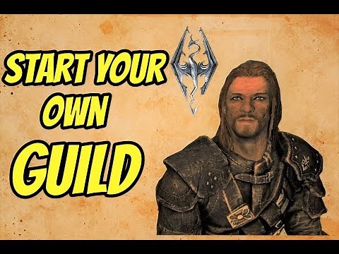 Skyrim SE Mods: Start your Own Guild! | Sokco's Guild Starter |