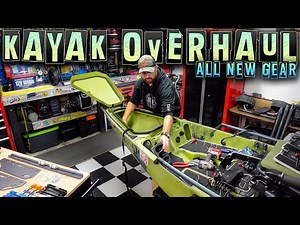 NEW Kayak Gear & Mods.. FULL Overhaul of my Fishing kayak, BEST KAYAK SETUP EVER..!