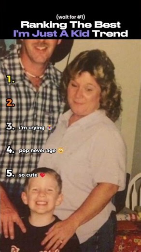 Ranking The Best I'm Just A Kid Trend #trend #nostalgia #shorts