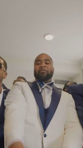 Fellas showing love to the groom on wedding day! #groom #groomsmen #blacklove #weddingday #mywedding #blackboyjoy #mycircle #blackbride1998 #nolabride | B Bryant Films