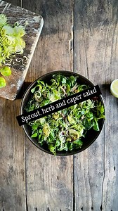 Phew. The big day is done. And plenty of us are eating up leftovers and trying to remember what day it is. If you’re a bit done with all the heavy roasts, and in need of something fresh to perk up your lunch, this shredded sprout, herb and caper salad is just the right blend of sweet, sharp and savoury. It comes together quickly, and might be precisely the recipe you’re looking for… Recipe ➡️ https://brnw.ch/21wFExs | Riverford