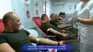 6.8K views · 171 reactions | Over 115 KFOR military and civilian personnel voluntarily donated blood to support the National Blood Transfusion Center and the people of Kosovo. Read more: bit.ly/2nlVhem | NATO Kosovo Force - KFOR | Facebook