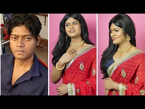 Amazing MtF Makeup Tutorial | Boy to Girl Makeup | Best Male to Female Transformation | Party Makeup