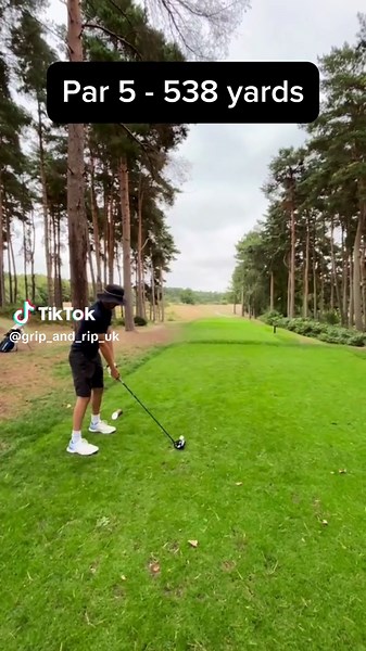 Recovery vs actual golf #golf #golftiktok
