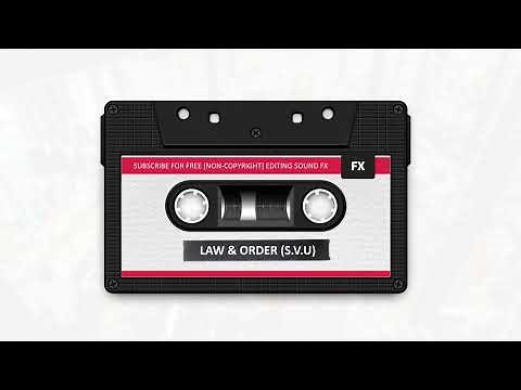Law & Order Special Victims Unit ( Dun Dun )- Sound Effect HD