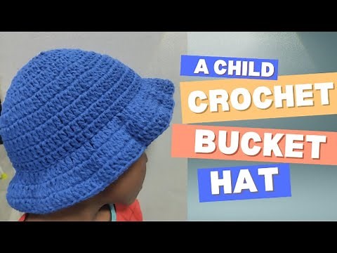 How I Crochet a Bucket Hat for My Child (Easy Pattern)