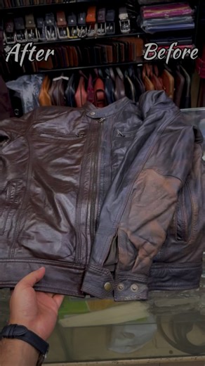 🧴 LEATHER CARE SERIES | Step-by-Step Polishing & Conditioning Guide Your leather deserves the best care — just like the day it was made! In this video, we show you how to clean, condition, and polish a genuine leather jacket the professional way 🧥✨ From removing dust and stains to applying polish and achieving that smooth shine — every step is shown clearly so you can restore your jacket’s natural look and feel at home. 🎥 Watch the full process and keep your leather looking brand new — always