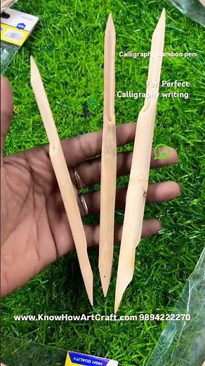 Bamboo calligraphy pen for perfect writing