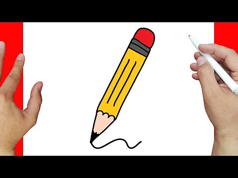 How to draw a pencil step by step | Easy drawings