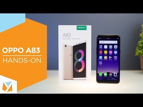 OPPO A83 Unboxing and Hands On