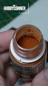 Mastering the Art of Rust Painting for Miniatures #shorts #scalemodel #wargaming