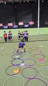 Los resultados en el desarrollo psicomotor en niños y niñas de 4 y 5 años se puede observar a través de la coordinación, el equilibrio, la orientación espacial y lateralidad. Observa como lo hacen estos pequeñitos en su entrenamiento diseñado para su edad. #lapistadelinfante | La pista del infante