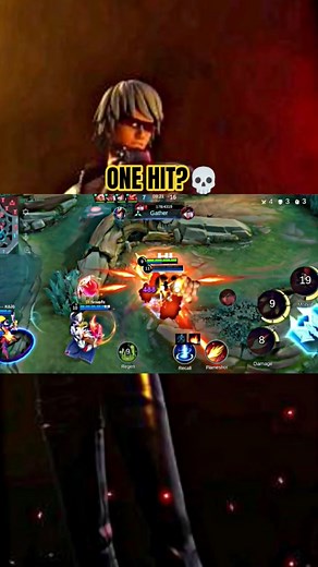 Gusion kof insane 💀 #mobilelegends #shortviral #gusionfreestyle