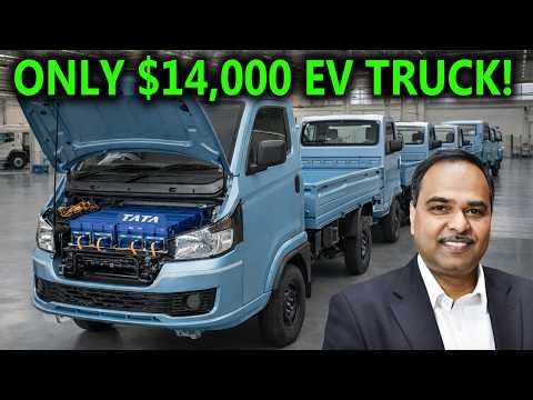 Tata Just Unveiled a $14,000 Mini Pickup Truck — Shocking the Auto Industry!