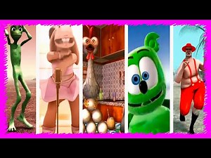 Dame Tu Cosita Dance Challenge | 48 cartoon characters | dance chain